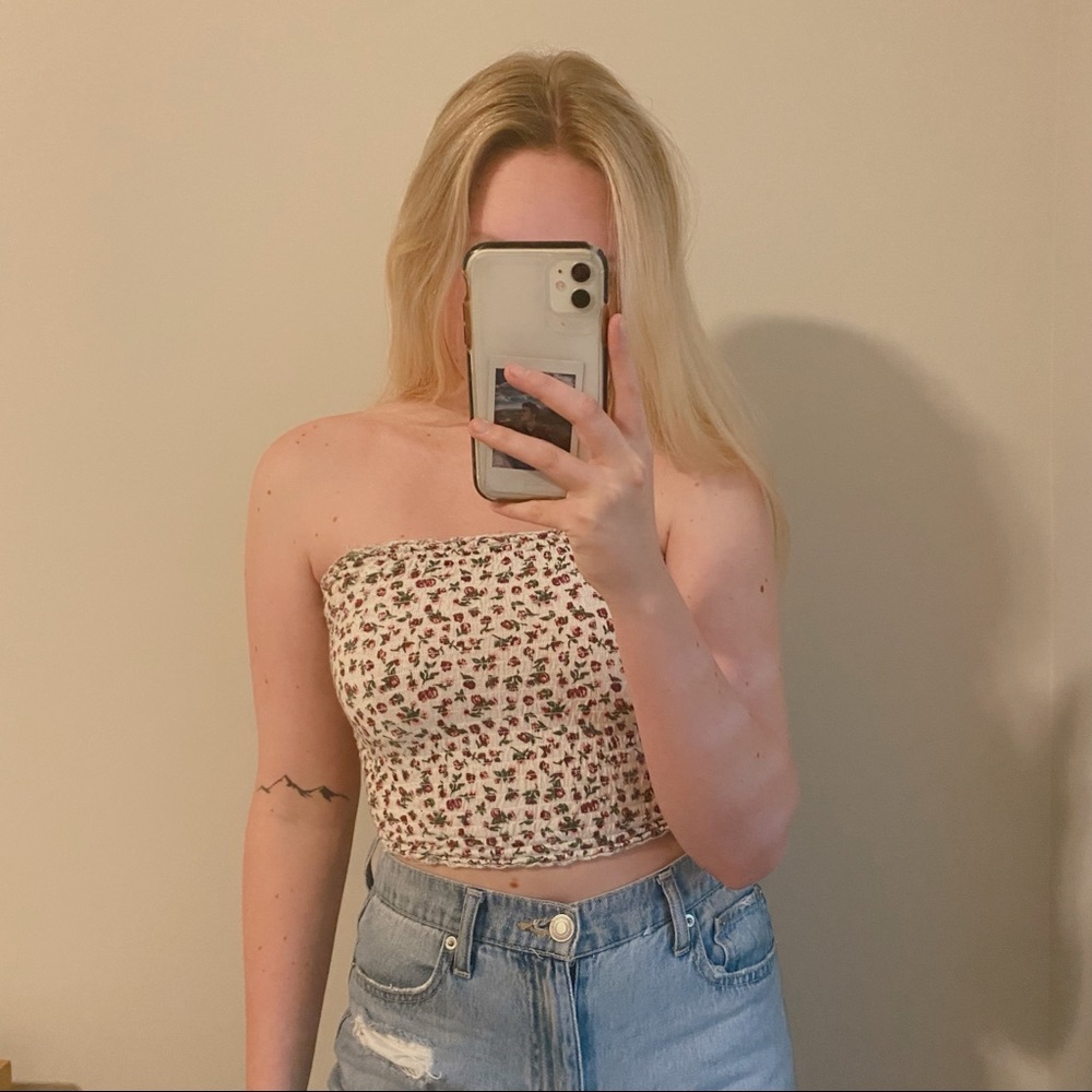 Bongo Floral Tube Top